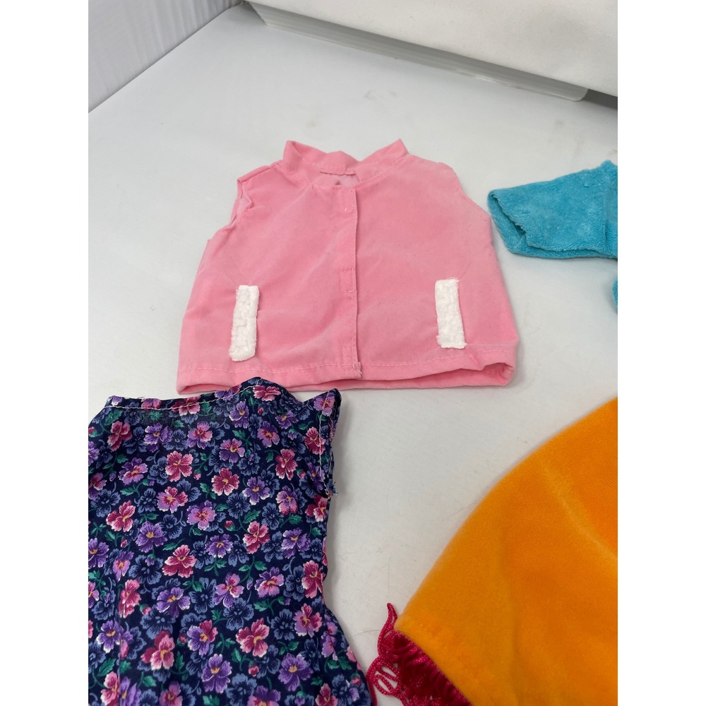 American Girl 8pc Tagged Clothing Lot - Floral Dress, Poncho, Sleep Set & More - Picture 5 of 13